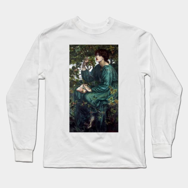 The Day Dream, Dante Gabriel Rossetti Long Sleeve T-Shirt by immortalpeaches